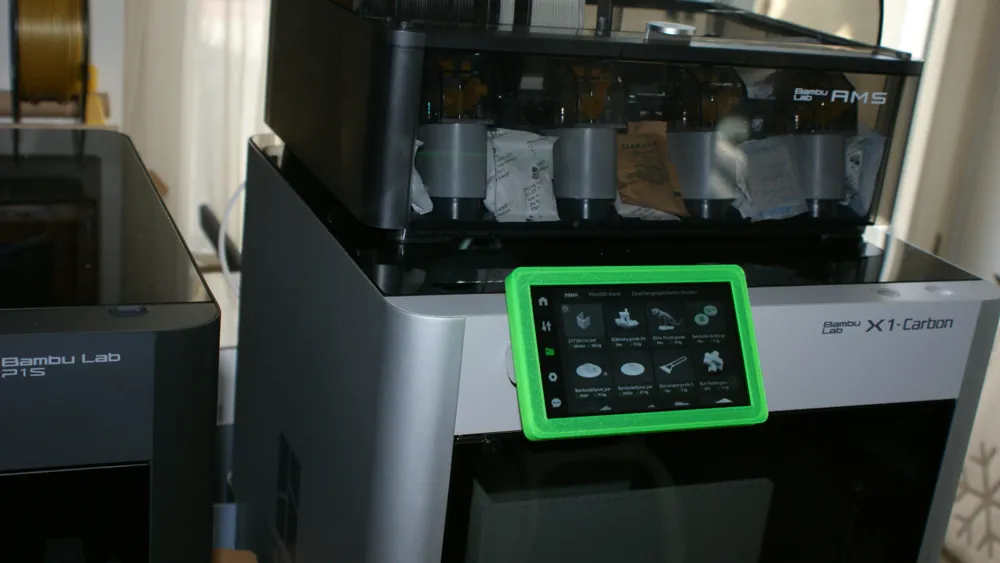 Bambu Lab X1 monitor cover by RaffNix3D - MakerWorld