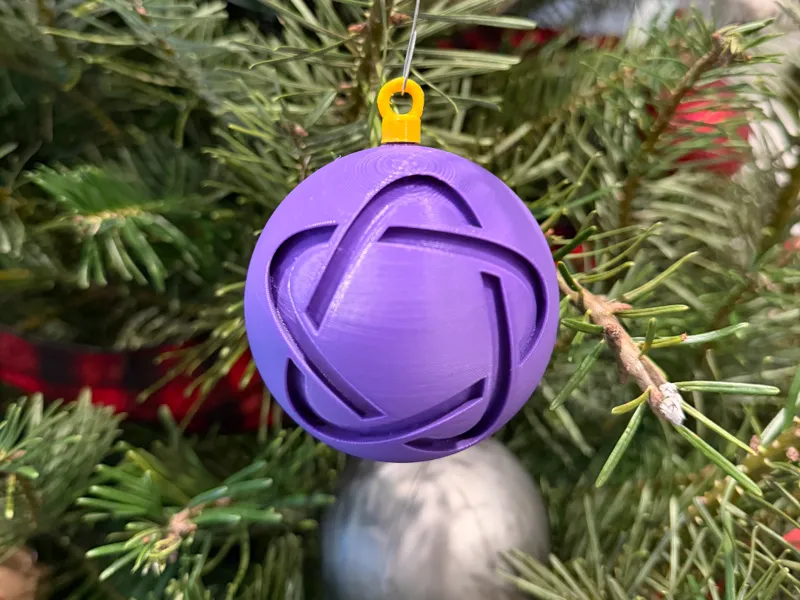Orbament Orb Logo Ornament