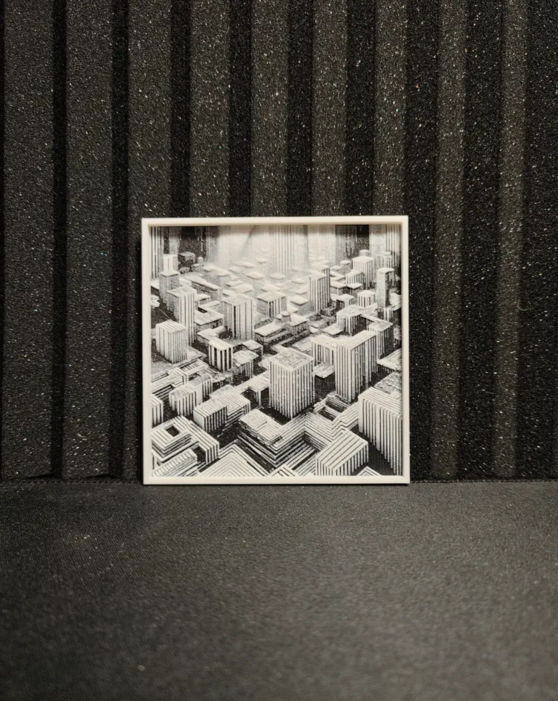 Hueforge Monochrome Labyrinth V.2
