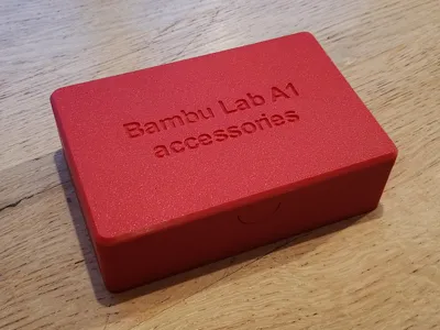 Bambu Lab A1 accessory box by LaraJolien MakerWorld: Download Free 3D ...