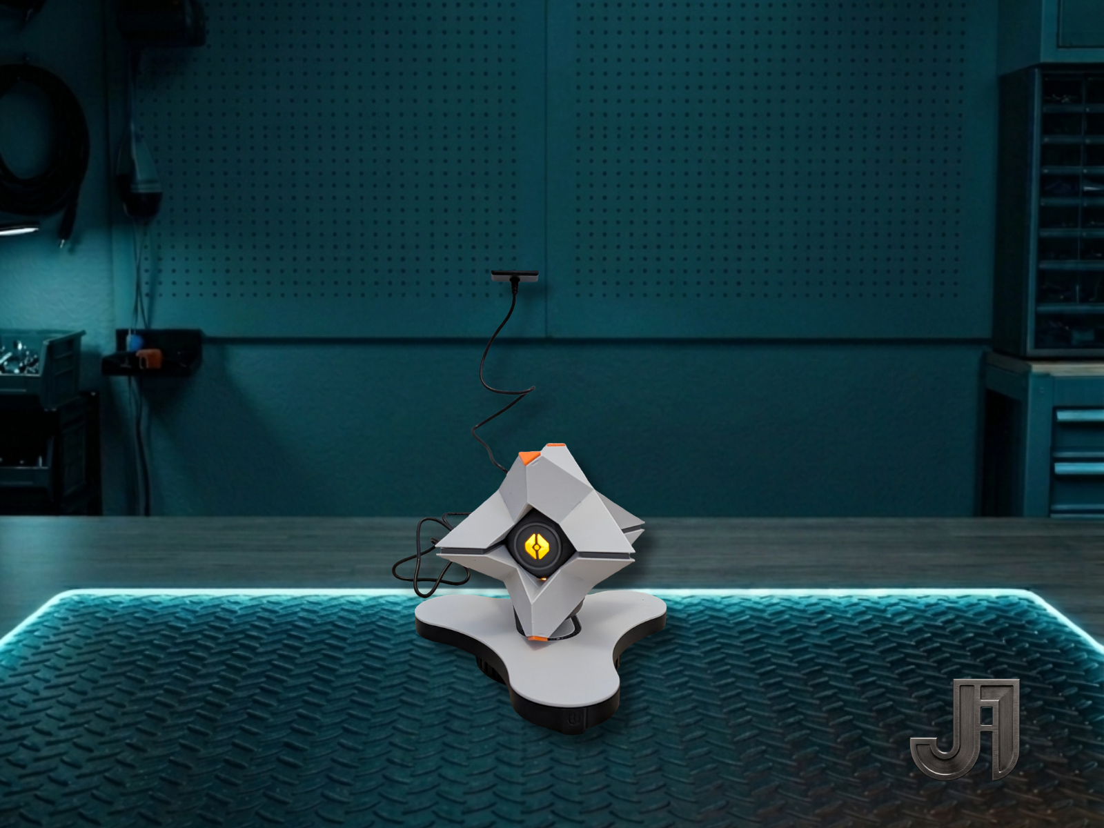 Levitating Destiny 2 Ghost Inspired