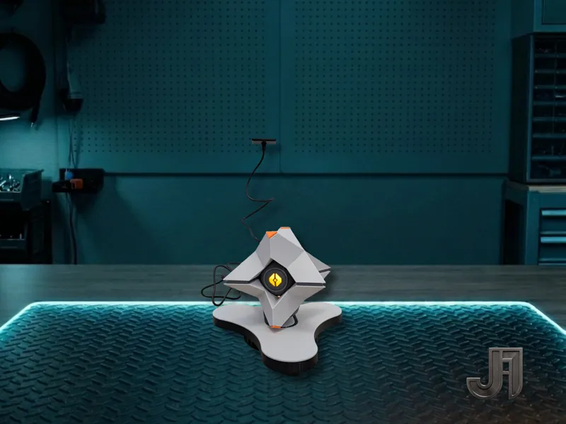 Levitating Destiny 2 Ghost Inspired