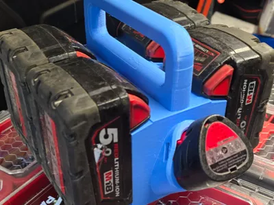Milwaukee 4x M18 & 2x M12 Battery caddy 