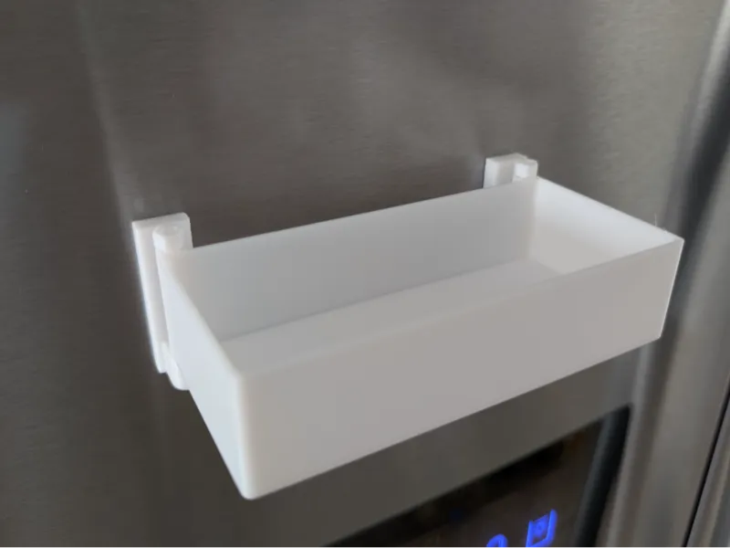 Customizable Magnetic Fridge Shelf