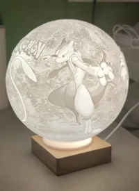 Lithophanie sphérique Mewtwo — photo 2