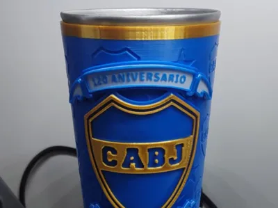 500ml half-liter Boca Juniors glass