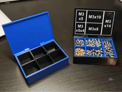 Compact Hardware Organizer: M3 & Generic Editions