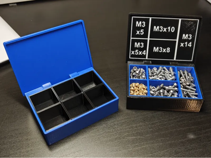 Compact Hardware Organizer: M3 & Generic Editions