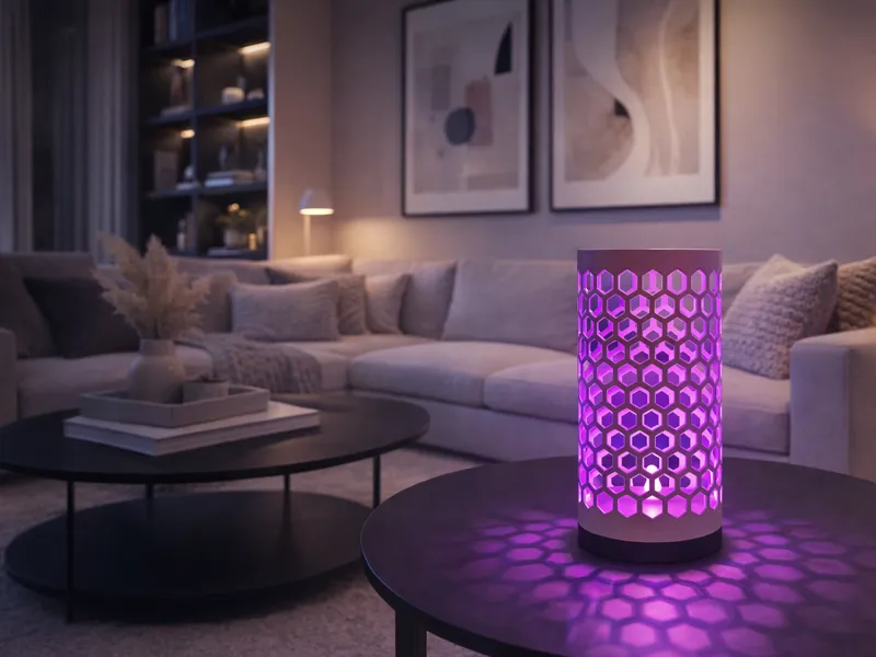 Hexagon LED Stehlampe, USB