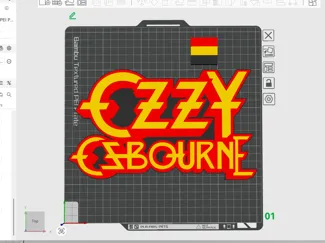 Ozzy Osbourne Wall Mounted Plaque