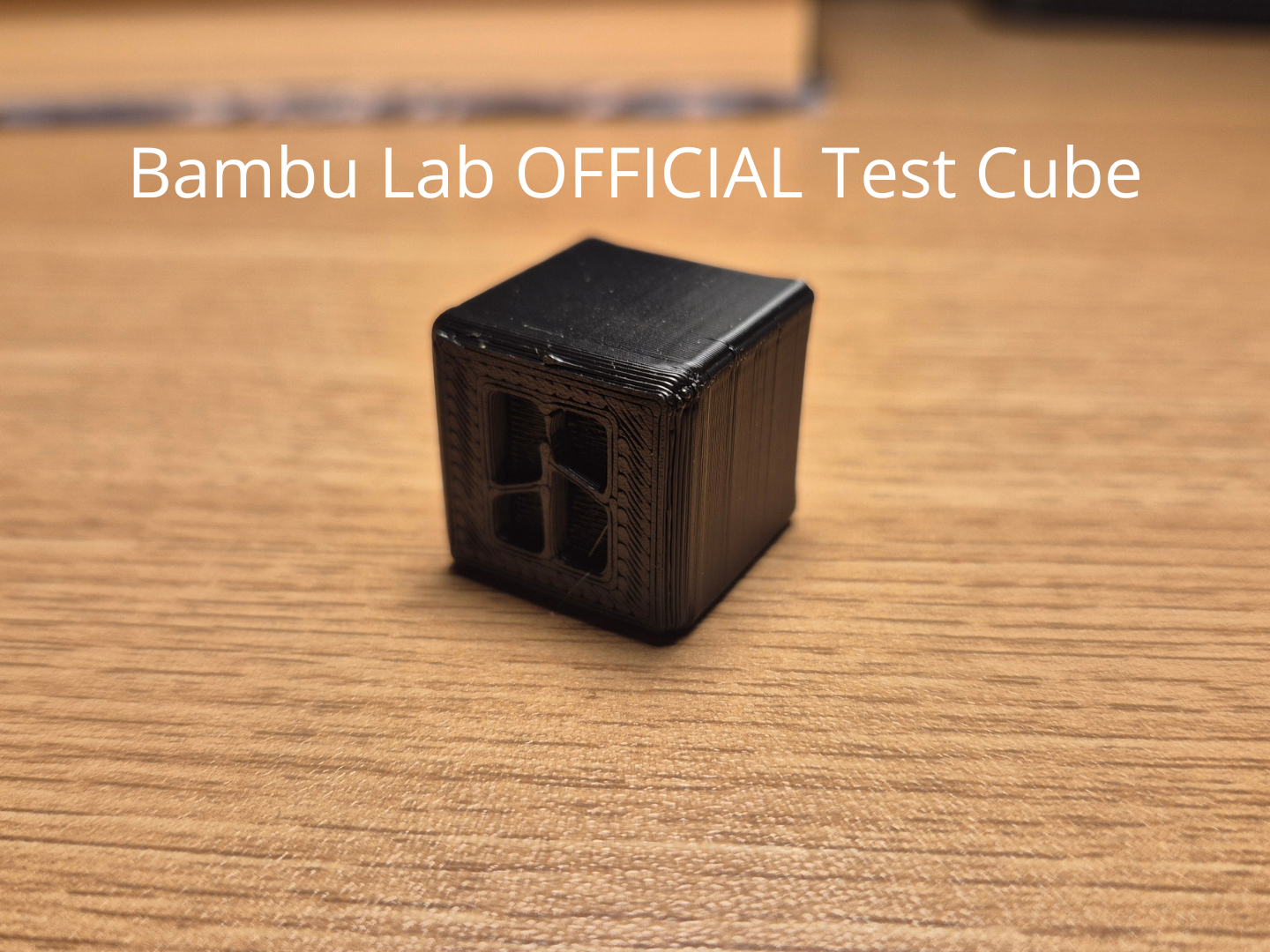 Bambu Lab OFFICIAL Test & Callibration cube