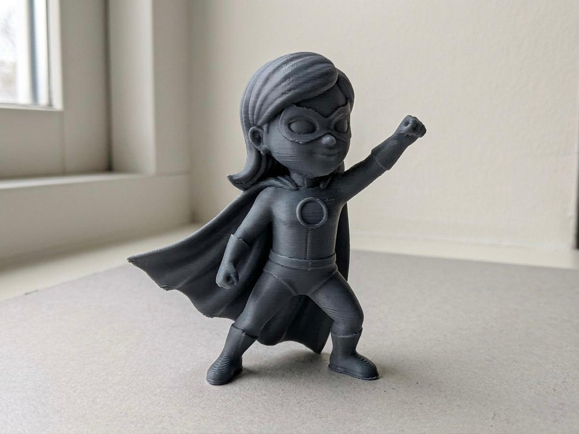 Mini Superhero Girl Figure