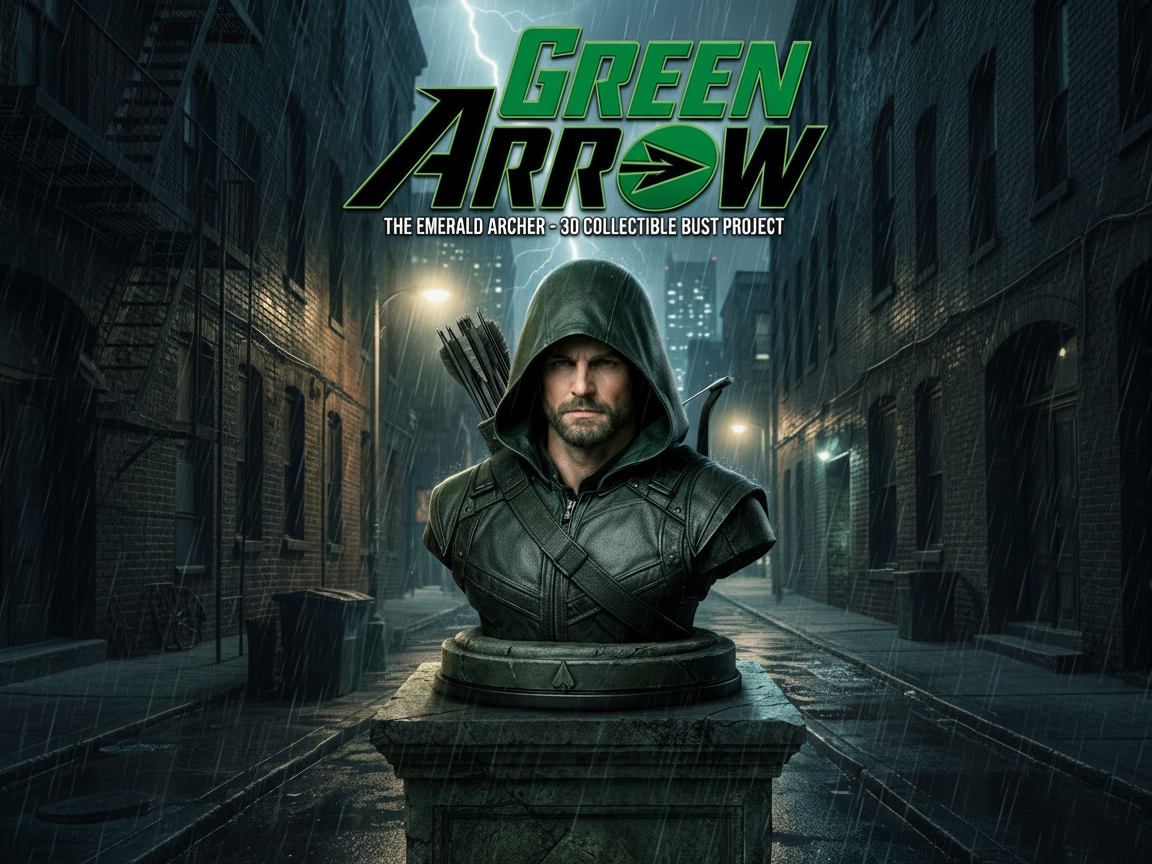 Green Arrow Bust 