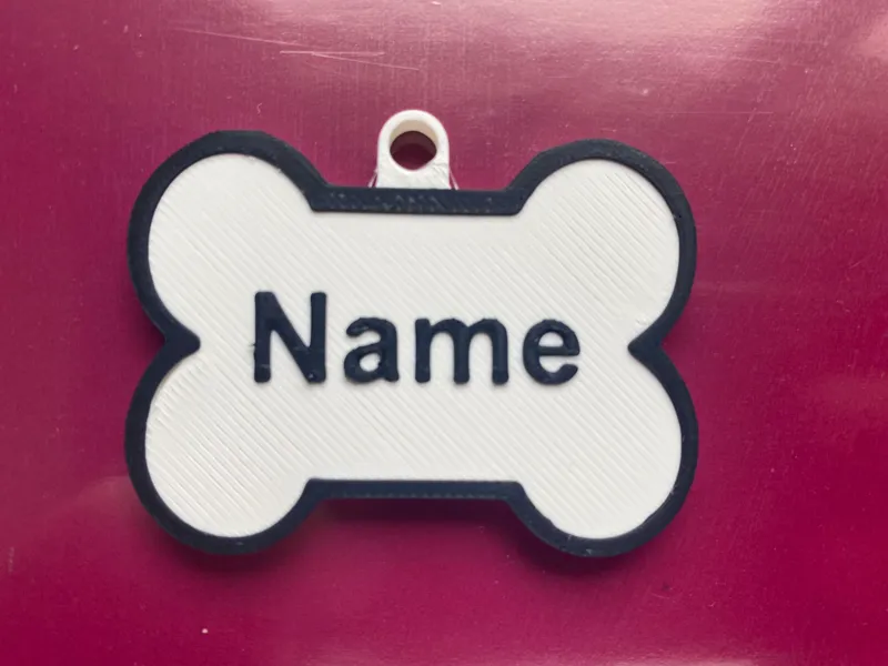 Dog Tag (name can be changed in Bambu Studio)