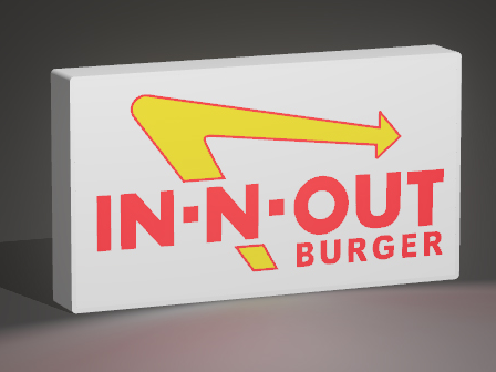 In-N-Out Burger Lightbox
