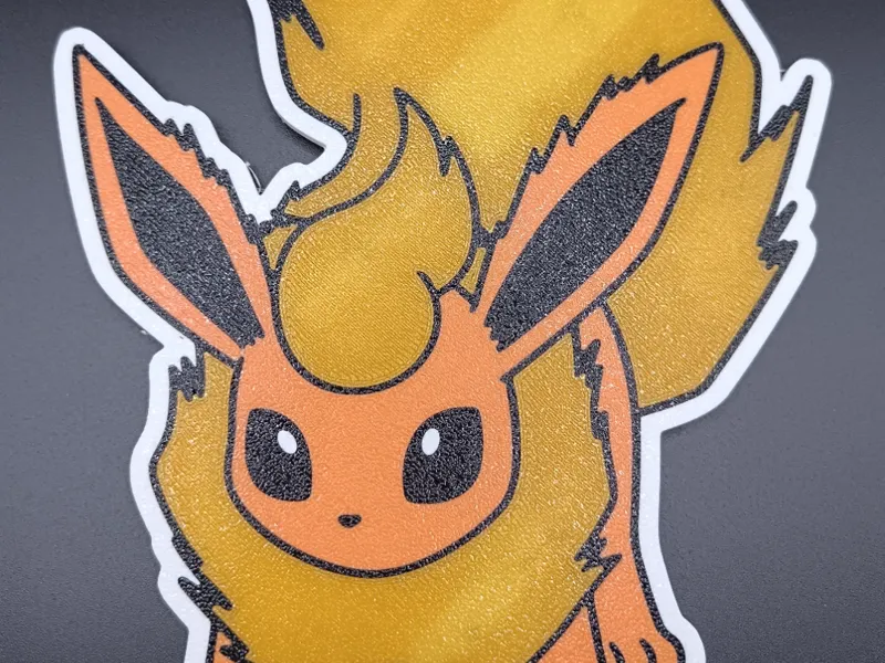 Décoration murale Pokemon Pyroli
