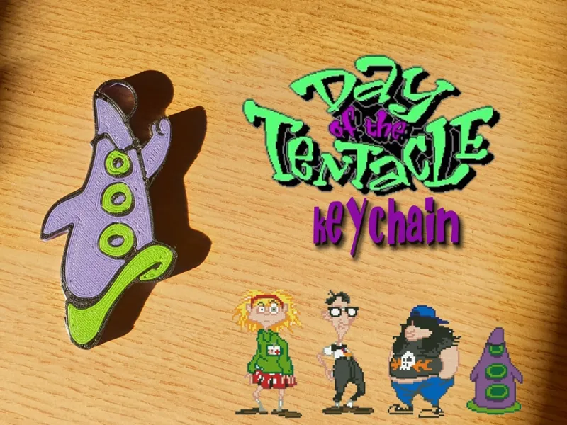 Day of the tentacle Keychain