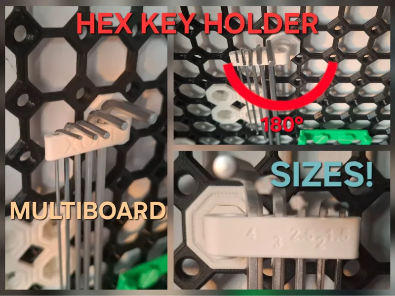 HEX KEY HOLDER FOR MULTIBOARD