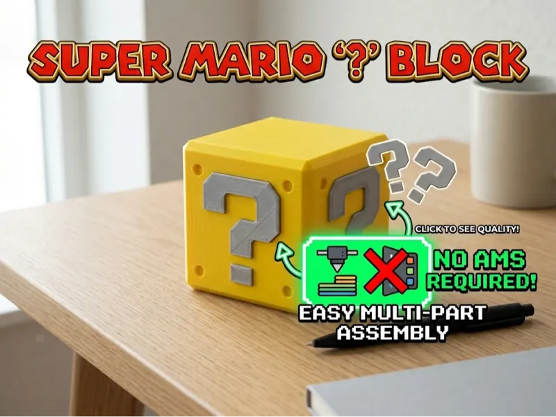 Super Mario Question Block - No AMS