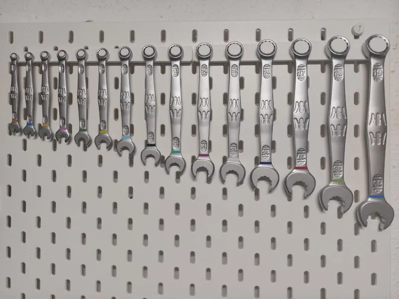 Wera 6003 Schlüsselhalter (15-teilig) IKEA Skadis