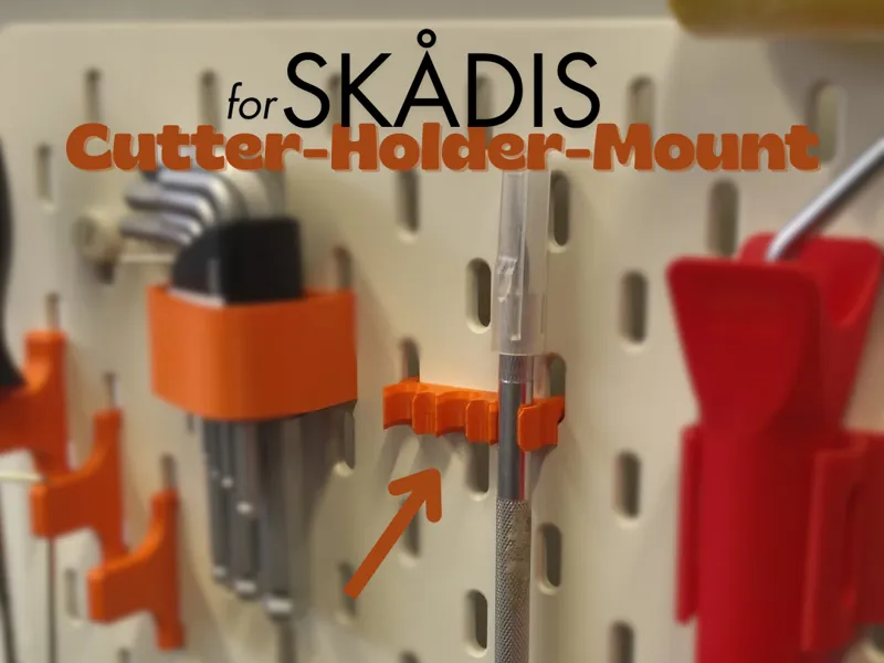 Cutter Holder for SKÅDIS IKEA