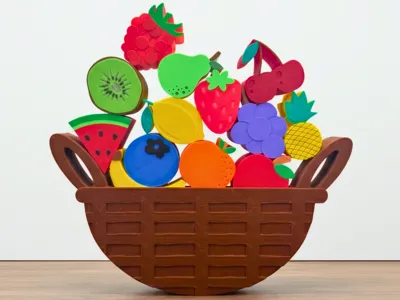 Fruit Basket Balance Stack