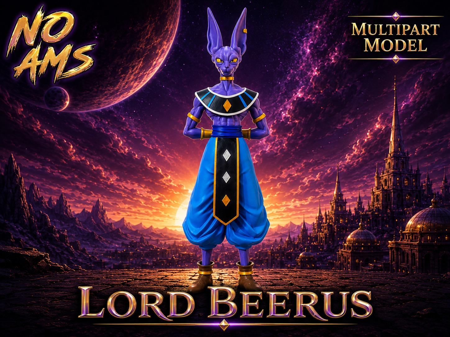 Lord Beerus Multipart (NO AMS) - 1