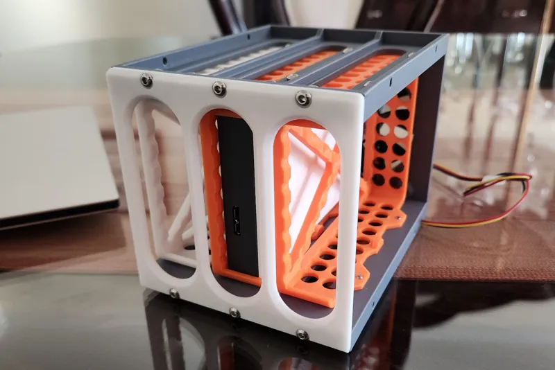 DIY Micro Server Drive Cage Chassis