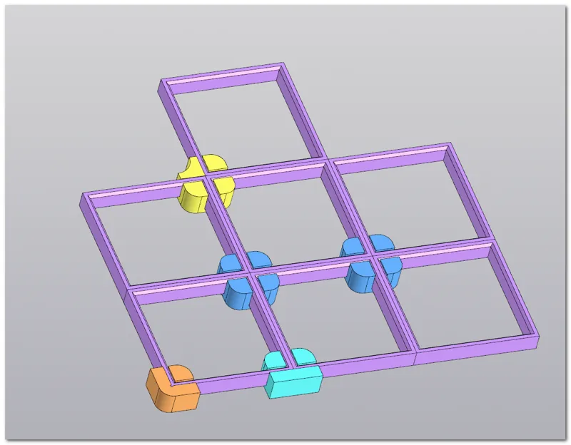organizer - part 1 - Grid and grips