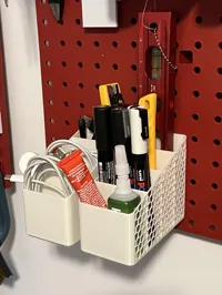 Organiseur à compartiments pour pegboard — photo 1