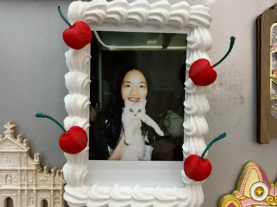 Cream Picture Frame