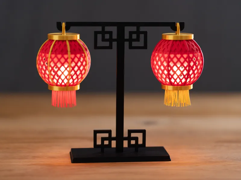 Chinese Lucky Mini Lantern - Tea Light