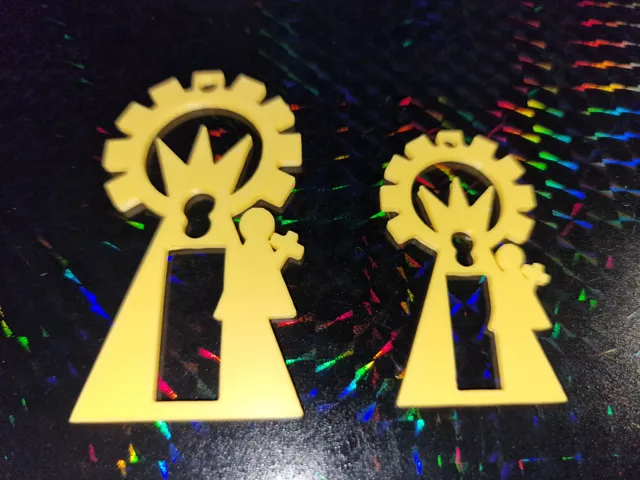 Earrings Geperudeta (Virgin of Valencia)