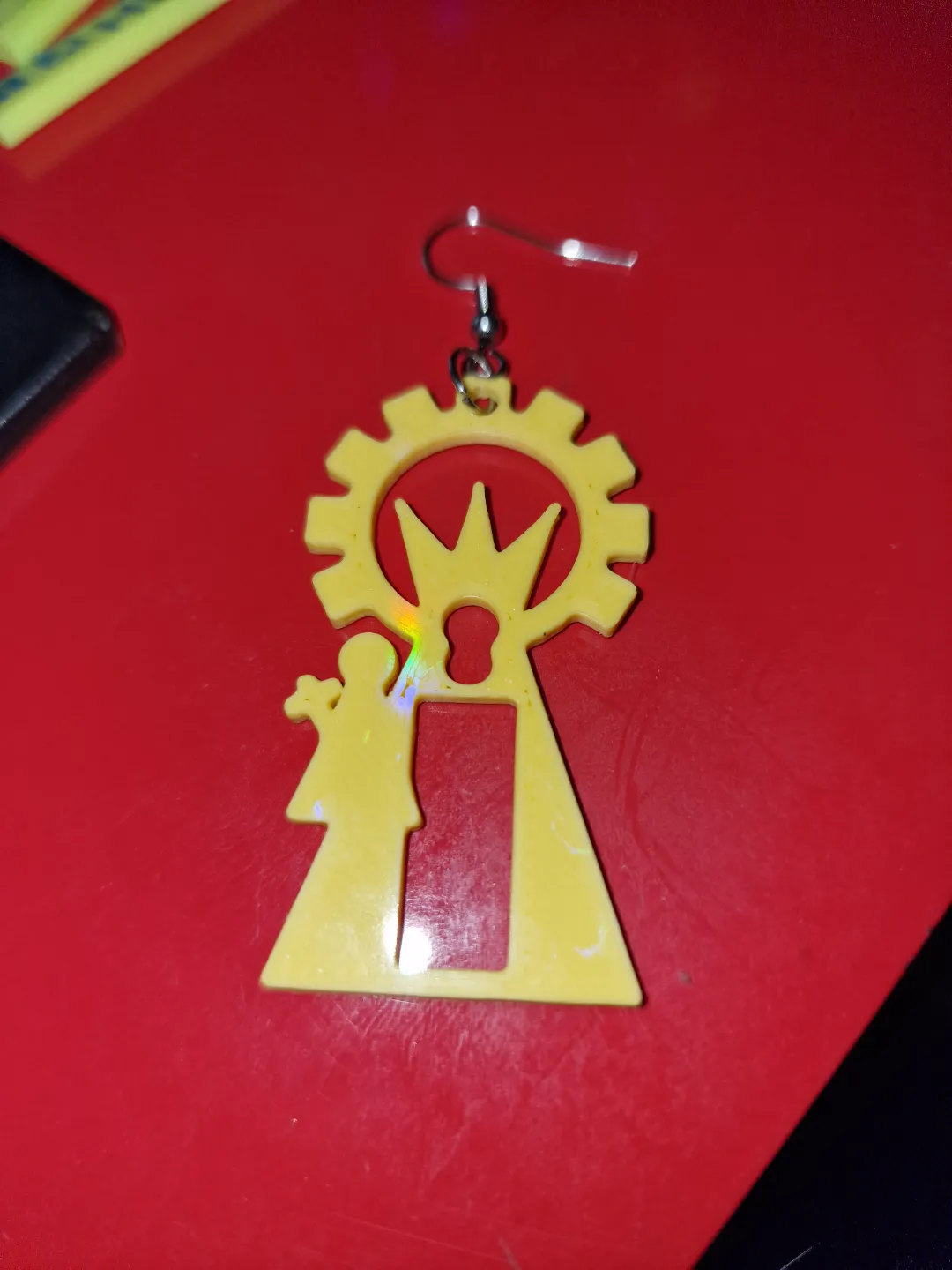 Earrings Geperudeta (Virgin of Valencia) view 2