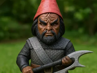 Star Trek: Commander Worf Garden Gnome