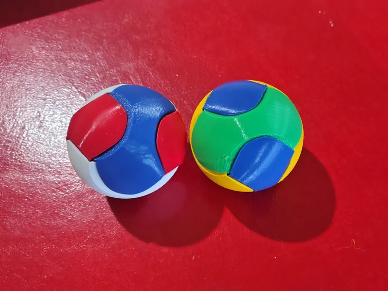 Burr Puzzle Brazil World Cup 98 promo balls