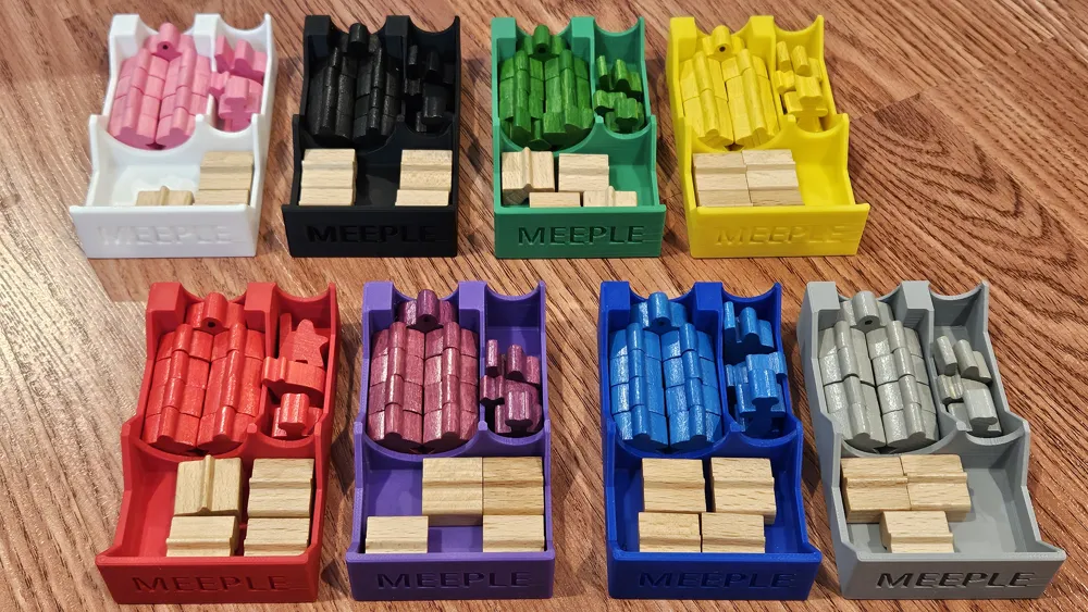 Xerses - Carcassonne Big Box 5 + Expansions Insert - Free 3D Print ...