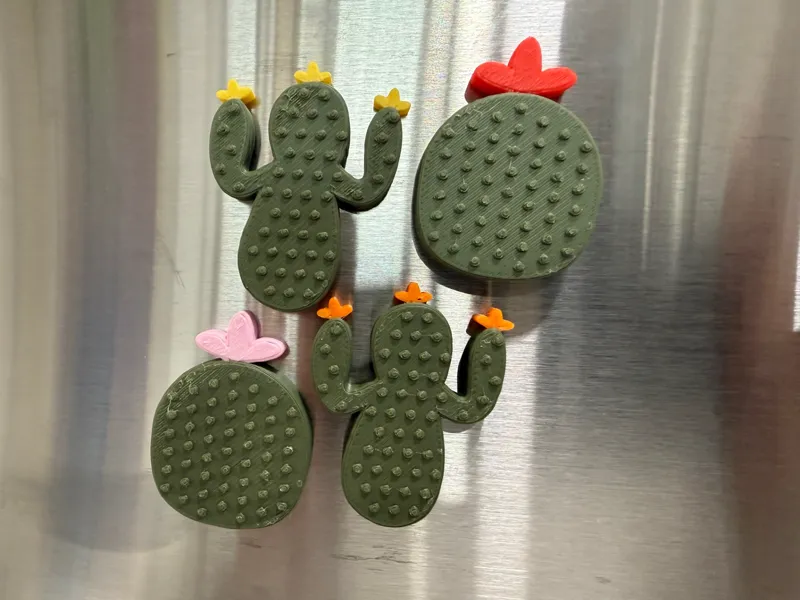 Cactus Magnets – Saguaro & Barrel Cactus