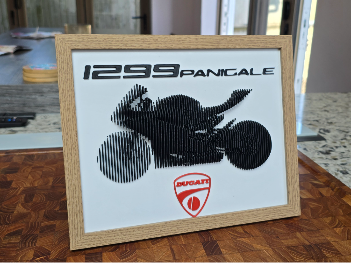 Ducati Panigale 1299/1199 Layered Sculpture