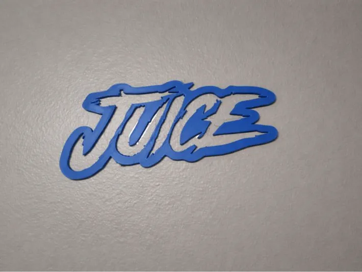 Juice WRLD Text Wall Art
