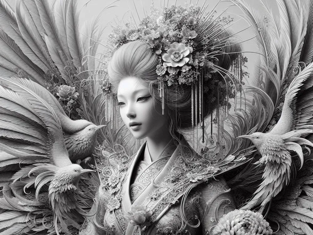Geisha by artisa3dstudio - MakerWorld