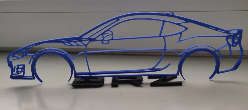 Subaru BRZ silhouette