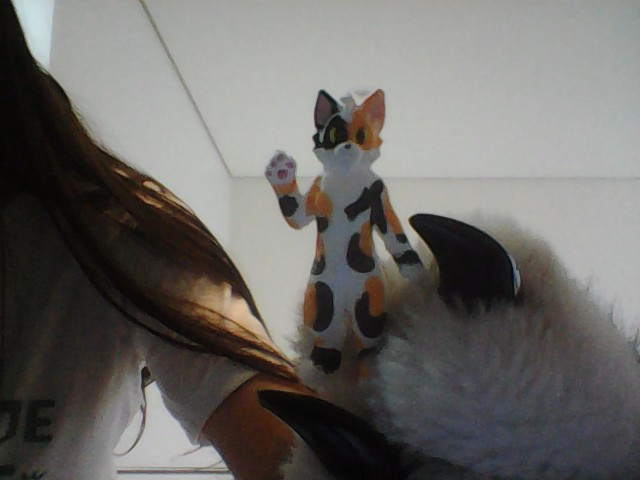 Free furry cat figure for sale 3D model