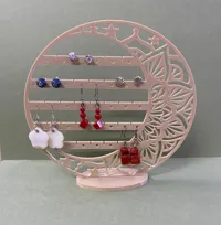 Boîte à bijoux organisateur de boucles d'oreilles — photo 3