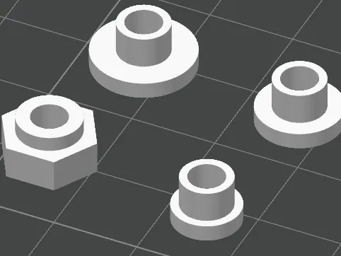 M4 bolt adapter for LabRax 10" server rack