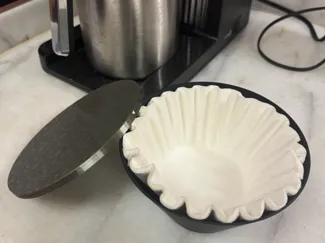 8-12 cup basket style coffee filter holder