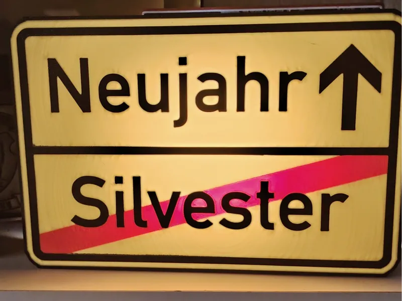 Silvester/Neujahr Lightbox