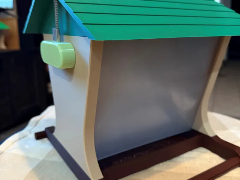 Bird Feeder 02 - Clear Panels