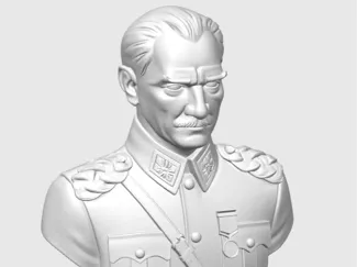 Mustafa Kemal Ataturk Bust