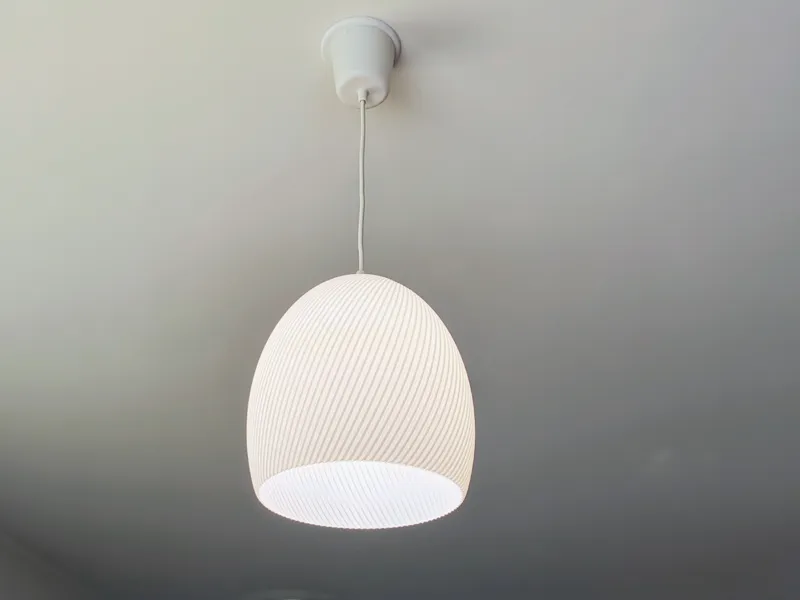 Ribbed E27 Lampshade – Vase Mode